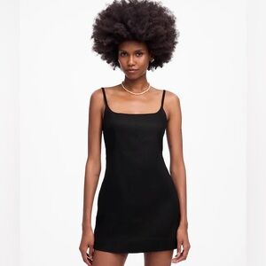 Madewell NWT Squareneck Romper Size 00 Skirt in the Front, Shorts in the Back